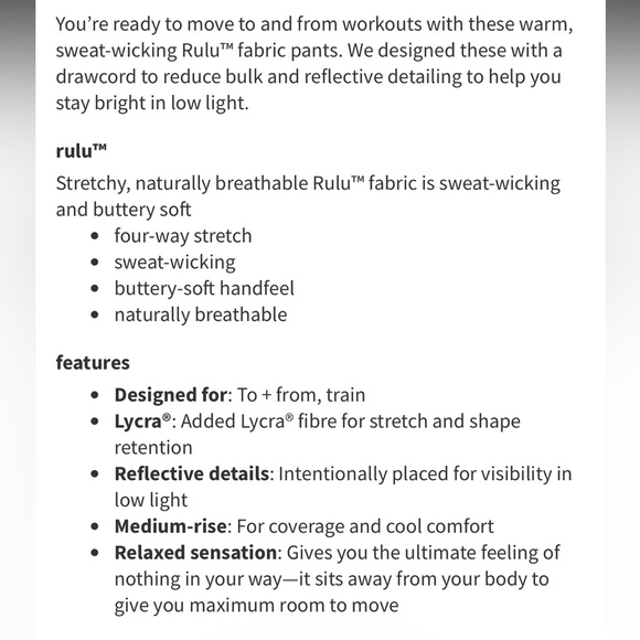 Lululemon Ready To Rulu Pant - Picture 8 of 8